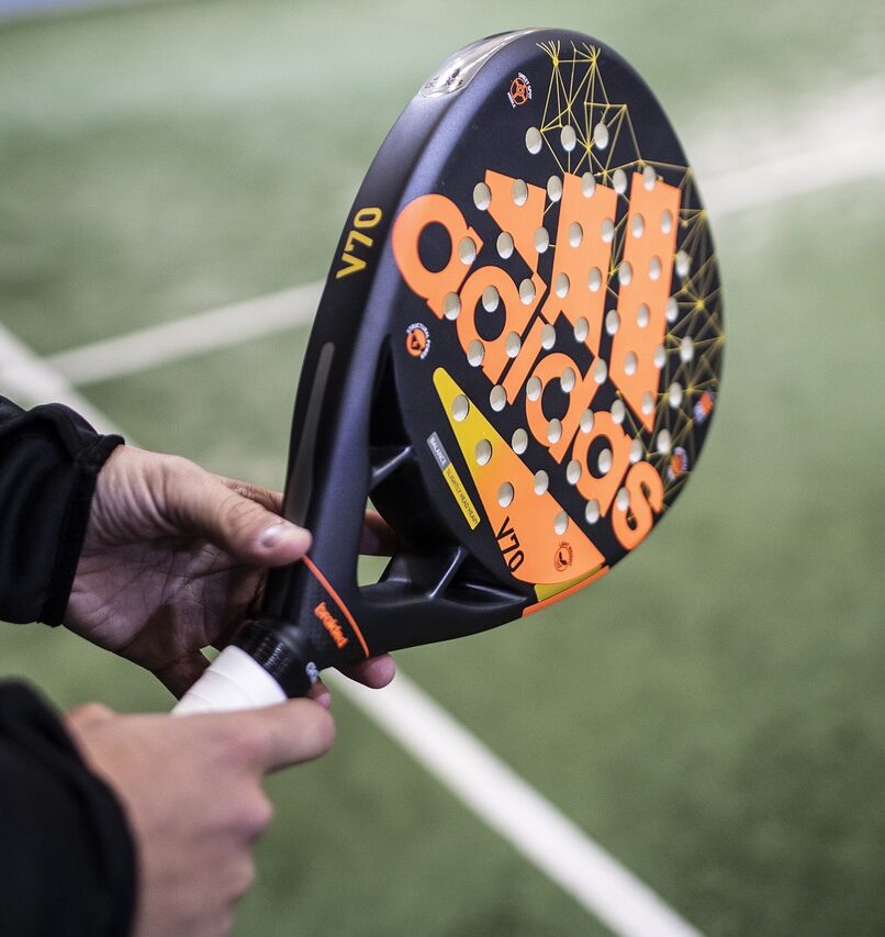 padelrack spelare