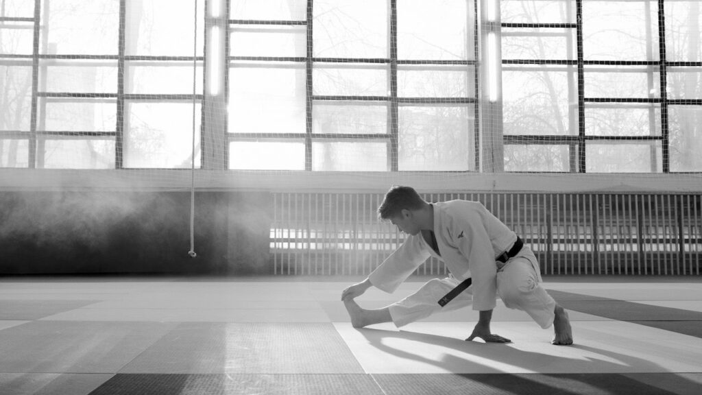 Taekwondo träna taekwondo i dojo